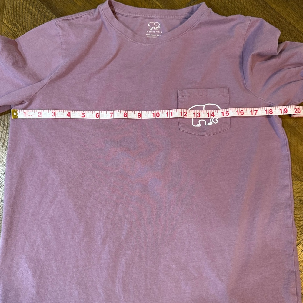 Ivory Ella Lavender Long Sleeve Graphic Tee - Picture 7 of 9